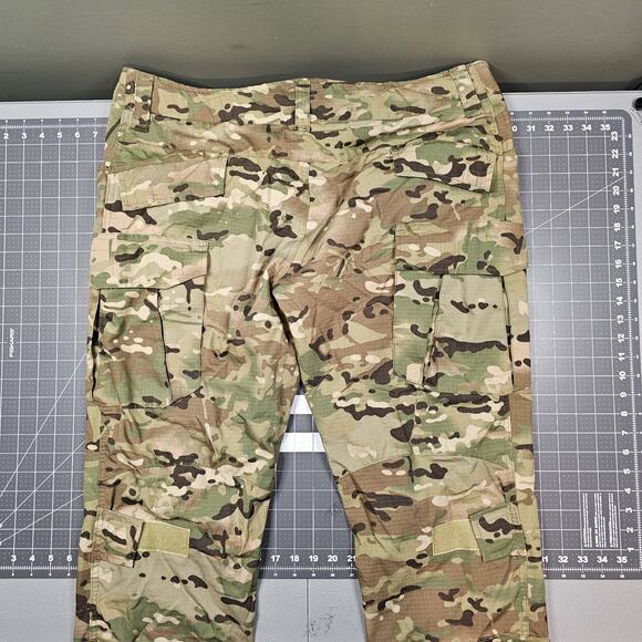 Multicam Airsoft Combat Pants 40x32 Knee Pad Slots Tactical Paintball Cargo OCP - Picture 9 of 16
